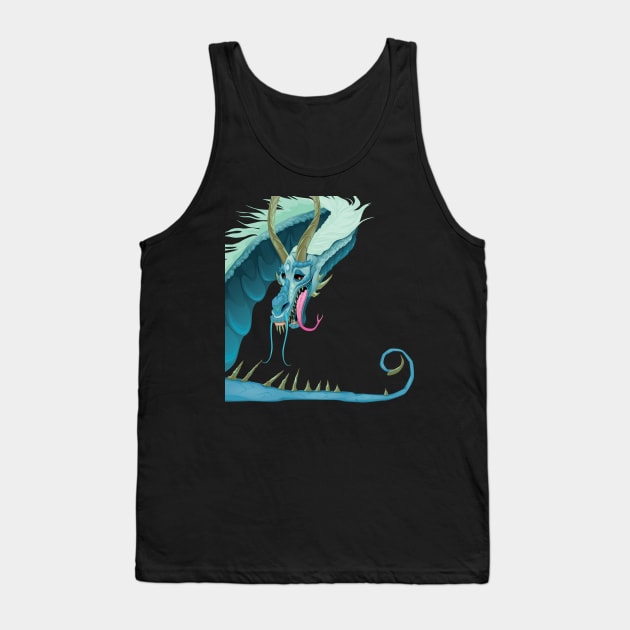 Dragon Tank Top by ddraw